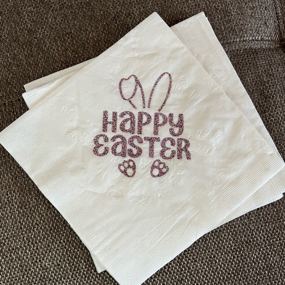 Happy Easter Cocktail Napkins